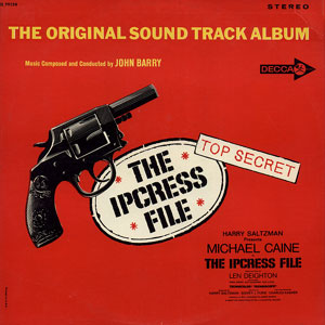 cover art for The Ipcress File LP