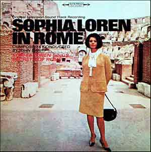 cover art for Sophia Loren in Rome LP and CD