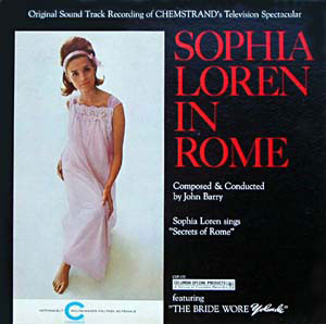 cover art for Sophia Loren in Rome - alternate LP