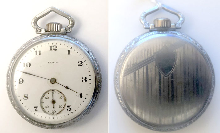 Elgin grade 291 pocket watch (from 1920)