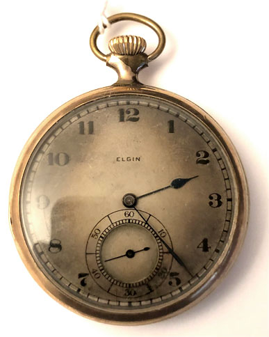 Elgin grade 384 pocket watch