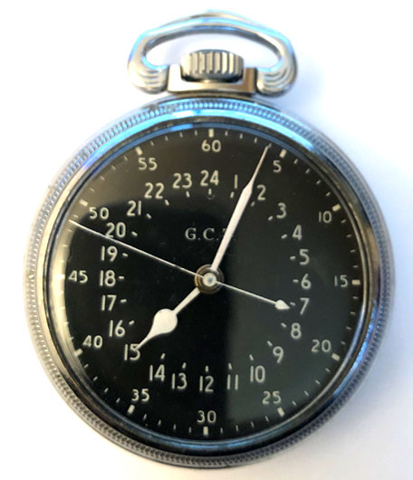 Hamilton AN-5740 Military pocket watch - dial