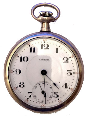 Arcadia pocket watch