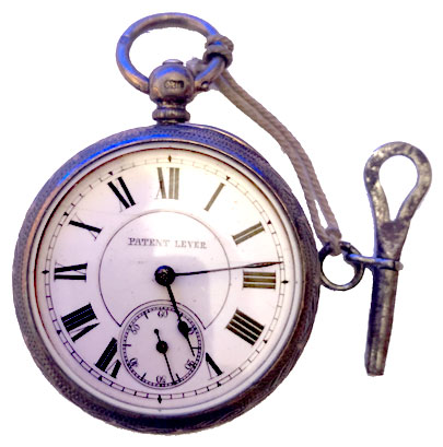 Patent-Lever pocket watch