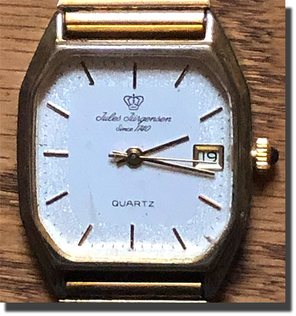 Jules Jurgenson quartz wristwatch