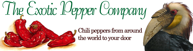 The Exotic Pepper Company * 3355 East La Palma, Anaheim CA 92806 * (714) 853-1212