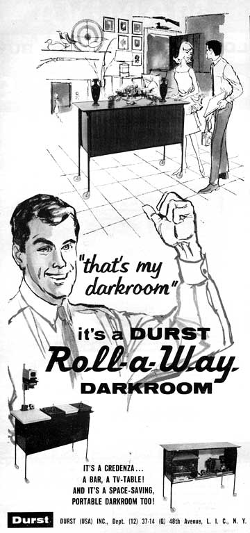 Durst Roll-a-Way Darkroom ad