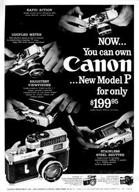Canon P ad (1959)