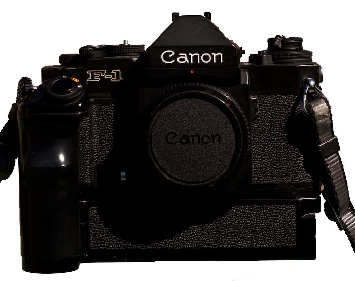 Canon New F-1 with Motor Drive FN