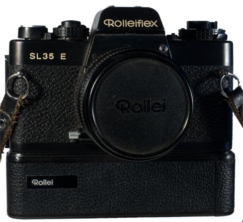 Rolleiflex SL35E with winder