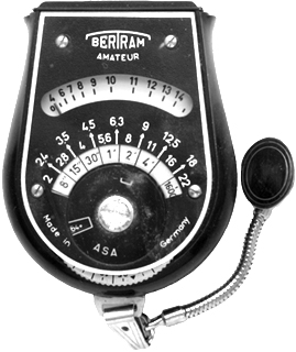 Bertram Amateur exposure meter