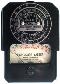 GE DW-47 exposure meter