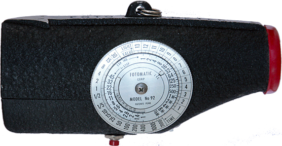 Fotomatic Foto-Meter Model 92 exposure meter