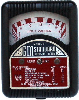 GM Labs Model B Standard exposure meter