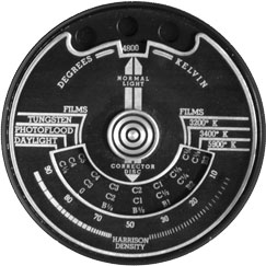 Harrison Light Correction Meter
