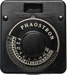 Phaostron A exposure meter