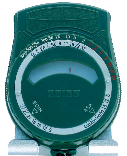 Carl Zeiss Jena exposure meter