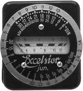 Kiesewetter Excelsior exposure meter