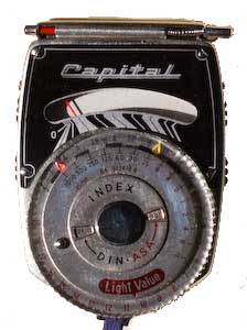 Capital De Luxe exposure meter