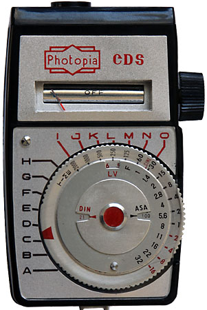 Photopia CDS exposure meter