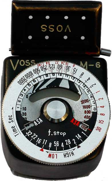 Voss M-6 exposure meter