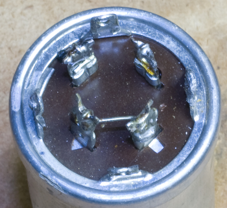 Electrolytic can - terminal identifiers