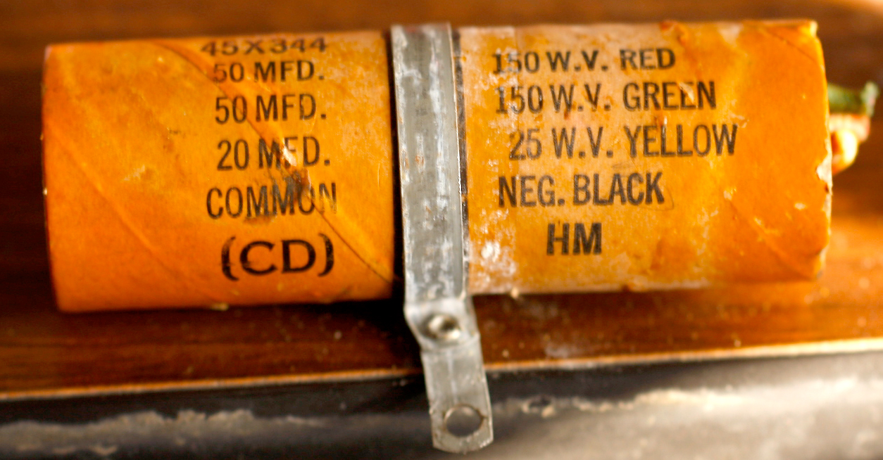 Filter capacitor markings