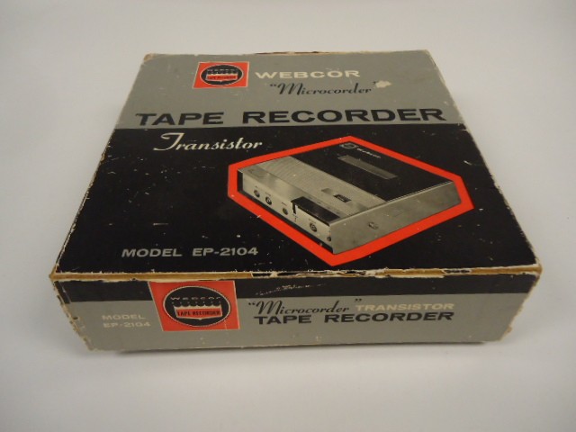 webcor viscount iv 4 track tape recorder
